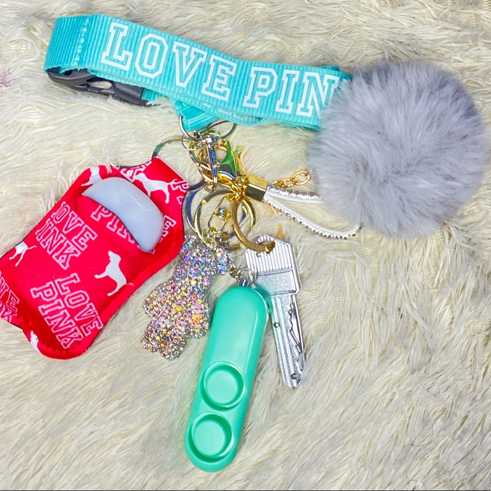 Turquoise Lanyard Keychains